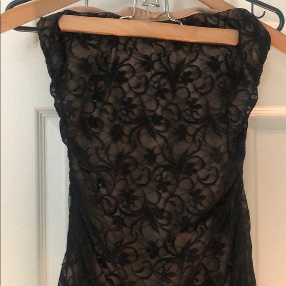 Wildcat Strapless Black Dress - Picture 2 of 3